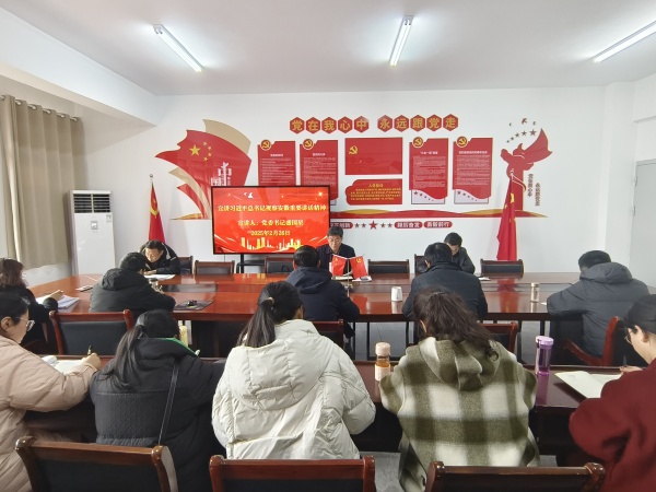 党委书记盛国星赴经济与管理系宣讲习近平总书记考察安徽重要讲话精神